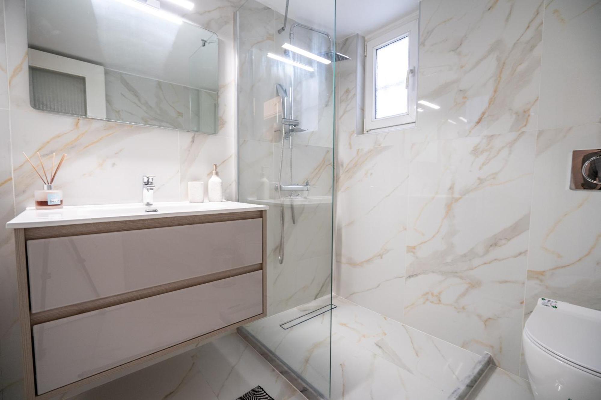 Neo Irakleio Train St. 1 Bedrm 4 Pers. Apartment Athen Eksteriør bilde