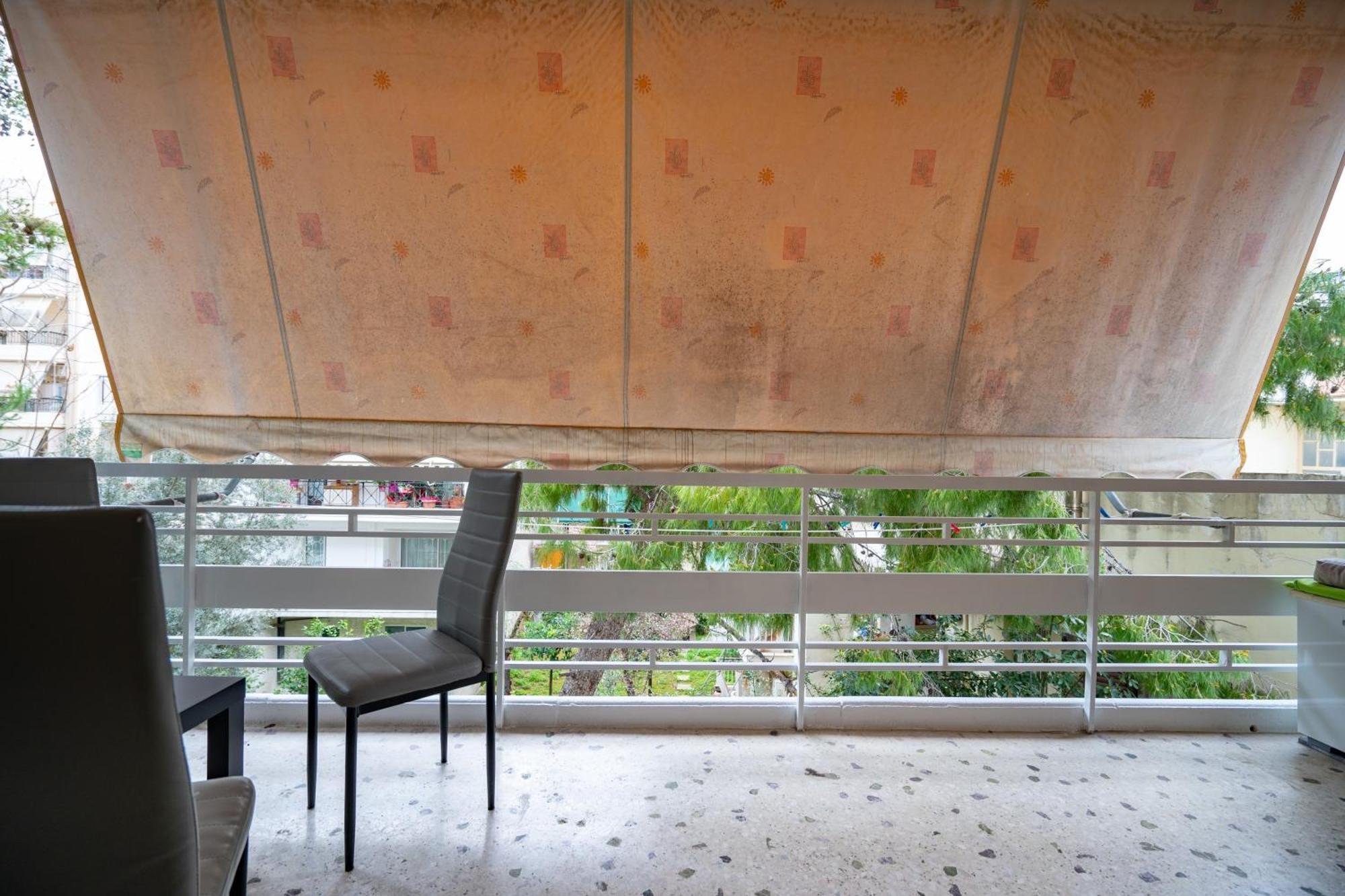 Neo Irakleio Train St. 1 Bedrm 4 Pers. Apartment Athen Eksteriør bilde