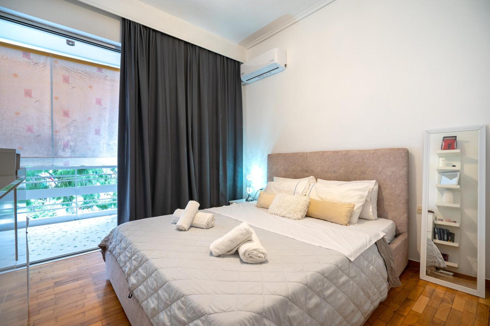 Neo Irakleio Train St. 1 Bedrm 4 Pers. Apartment Athen Eksteriør bilde